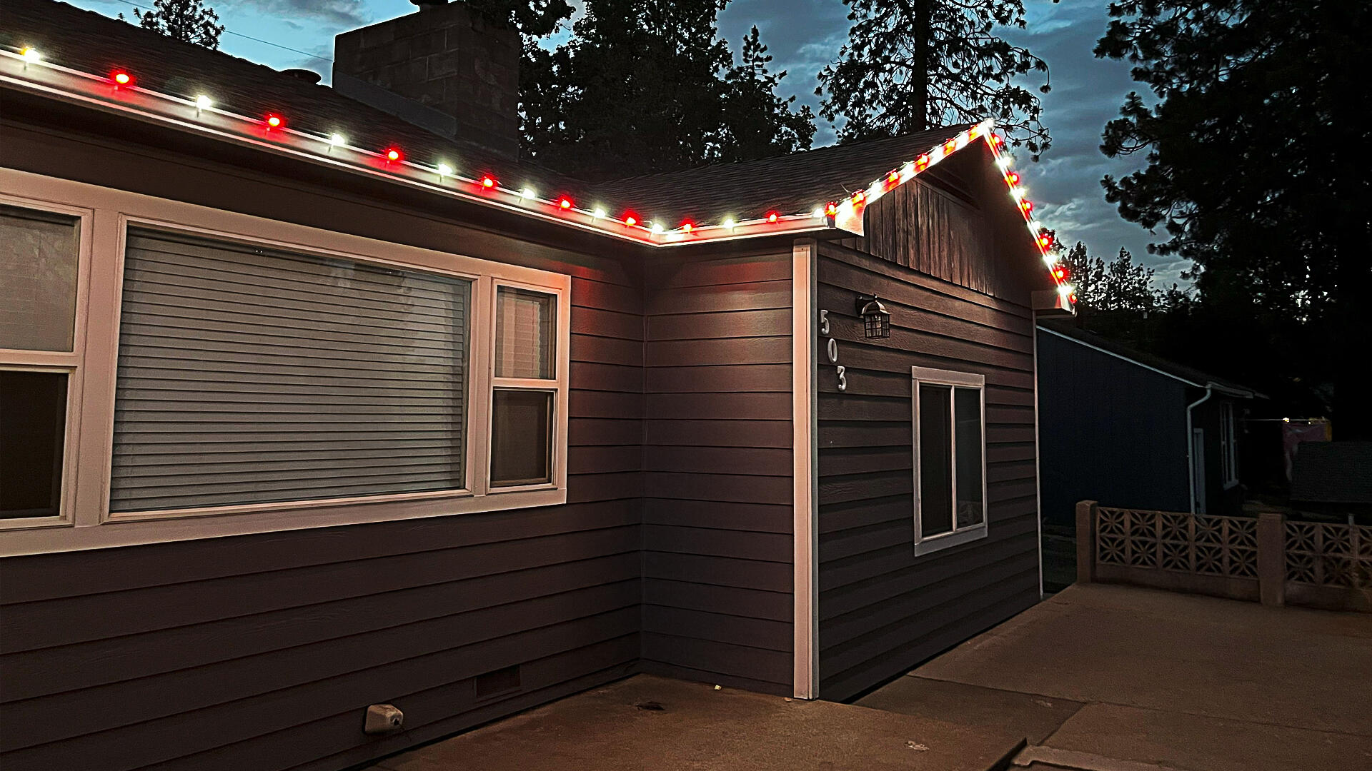 Christmas light installation - Liberty Lightworks - Fairfield, CA